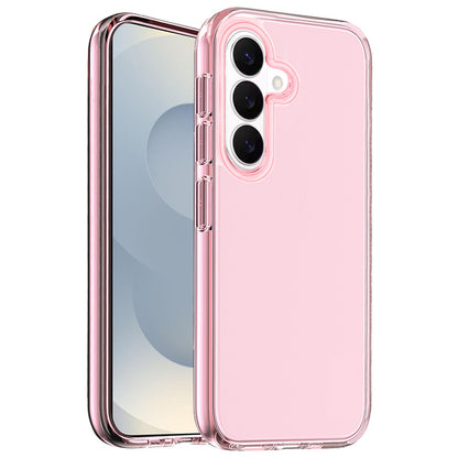 For Samsung Galaxy S26+ / S26 Plus Transparent Shock Absorption PC + TPU Rubber Gel Thick 3mm Hybrid Silicone Slim Fit Back Case Cover