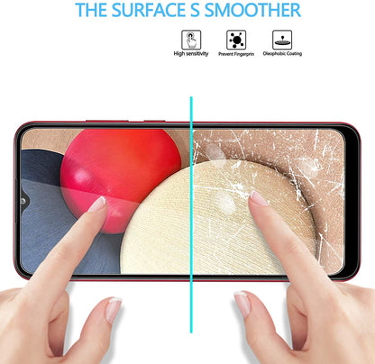 For Samsung Galaxy S25 /S24 Tempered Glass Screen Protector, HD Transparent, 9H, Bubble-Free, Case Friendly Protector Clear