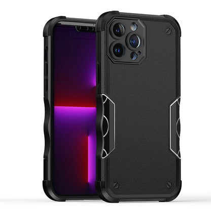 For Apple iPhone 17E /16E Slim Tough Shockproof Hybrid Heavy Duty 2in1 Dual Layer TPU Bumper Rugged Rubber Defend Armor Case Cover