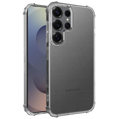For Samsung Galaxy S26 Ultra Hybrid Clear TPU Bumper, Shockproof, Rubber Silicone 4 Corners Gel, Lightweight, Protective Slim Back Case Cover Clear