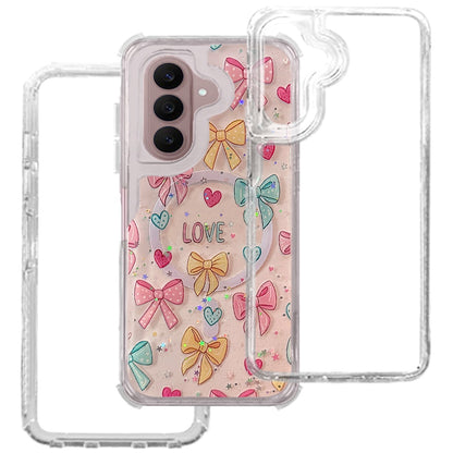 Phone Case for Samsung Galaxy S26 FE /Fan Edition Magnetic Hybrid Fashion Printed Pattern Artwork Stylish Printed Design Dual Layers TPU Rubber SIlicone Hard PC Cover