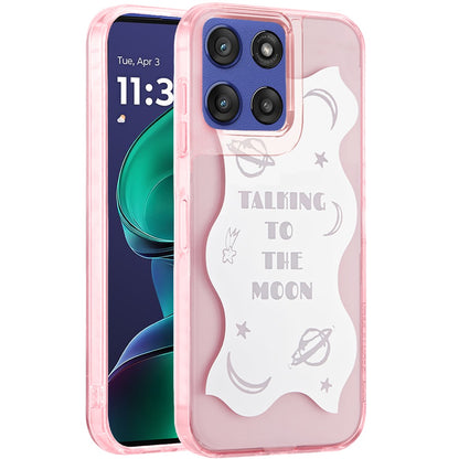 For Motorola Moto G Stylus 5G 2026 /2025 Fashion Layer Design Slim IMD TPU Protective, Shockproof Hybrid Stylish Durable Hard PC Case Cover