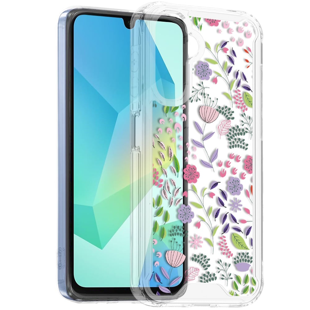 Phone Case for Samsung Galaxy A16 5G Beautiful Fashion Design TPU Shockproof Hybrid Rubber PC Slim Lightweight Protective Stylish Pattern Cover
