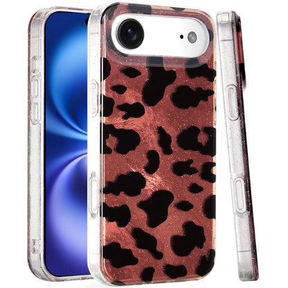 For Apple iPhone 17 Stylish Pattern Fashion IMD Printed Design TPU Slim Shockproof Protective with Magnetic Back Case Cover