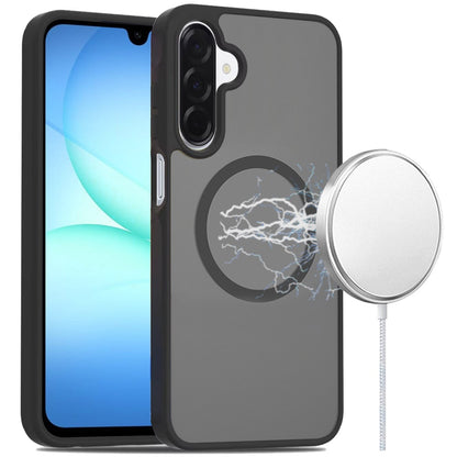 For Samsung Galaxy A17 5G MagSafe Compatible Case Hybrid Soft TPU Bumper Hard Translucent Matte Back Slim Shockproof Case Cover