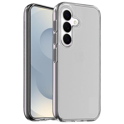 For Samsung Galaxy S26+ / S26 Plus Transparent Shock Absorption PC + TPU Rubber Gel Thick 3mm Hybrid Silicone Slim Fit Back Case Cover