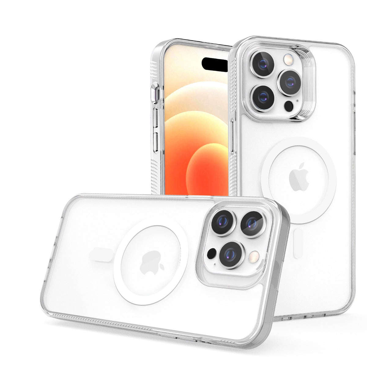 For Samsung Galaxy S26 Ultra MagSafe Compatible Integrated Technology Clean Transparent Hybrid Armor TPU Frame Case Cover Clear