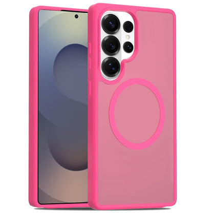 For Samsung Galaxy S26 Ultra MagSafe Compatible Case Hybrid Soft TPU Bumper Hard Translucent Matte Back Slim Shockproof Case Cover