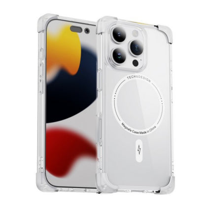 For Samsung Galaxy S25 Ultra Slim Fit Hybrid Case Clear Corner Bumper MagSafe Compatible, Hard TPU Rubber Shockproof Case Cover