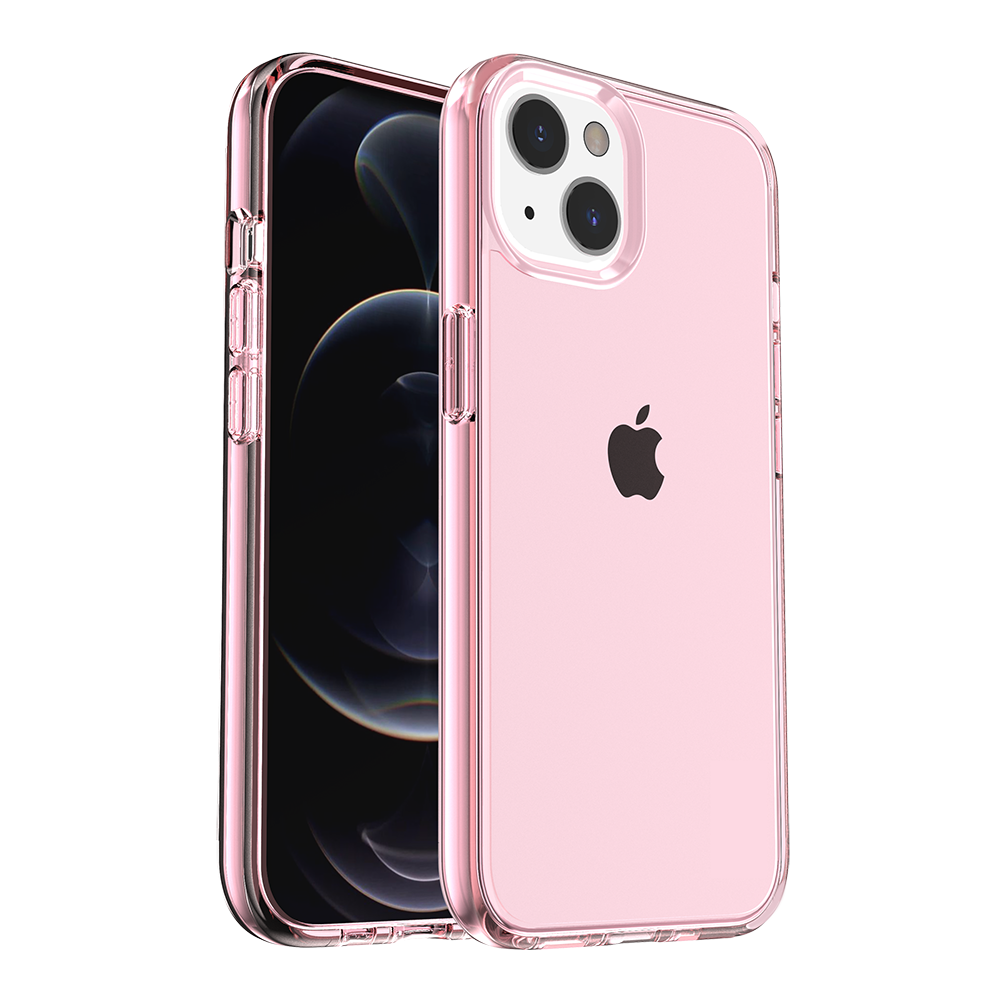 For Apple iPhone SE 3 (2022) SE/8/7 Transparent Shock Absorption PC + TPU Rubber Gel Thick 3mm Hybrid Silicone Slim Fit Back Case Cover