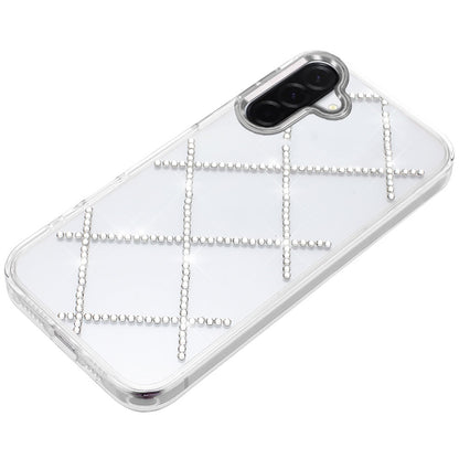 Phone Case for Samsung Galaxy A27 Gem Glitter Diamond Transparent Hard TPU Hybrid Shockproof Protective Colorful Durable Anti Scratch Grip Cover