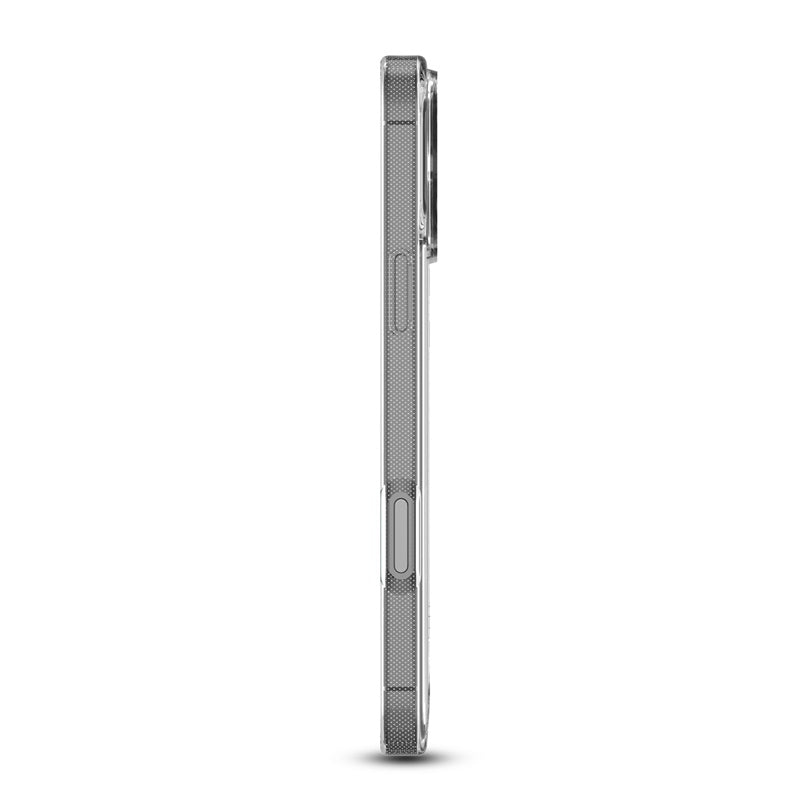 For Sturdy Case Gummy Rubber Hard Silicone TPU Slim Fit Cover for Apple iPhone 16 Pro Max - Highly Transparent Clear Case Cover Clear