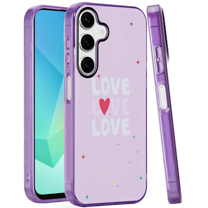 For Apple iPhone 15 Pro Max Fashion Layer Design Slim IMD TPU Protective, Shockproof Hybrid Stylish Durable Hard PC Case Cover