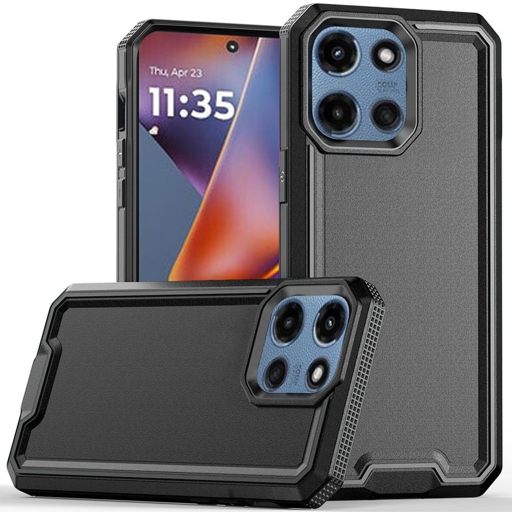 For Motorola Moto G 5G 2026/2025 Tough Modern Fused Hybrid Armor Hard PC TPU Rubber Shockproof Drop Protection Impact Case Cover