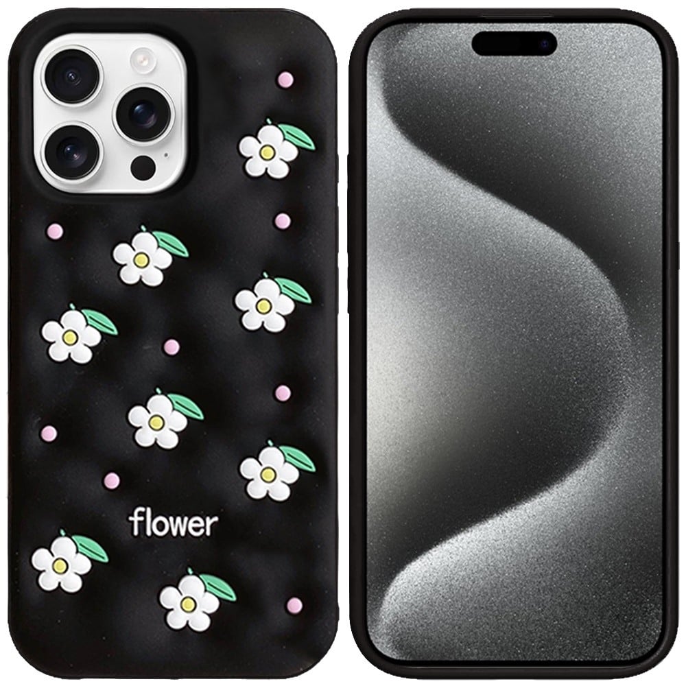 Fashionable Silicone Textured Decorative Design Pattern Protective Rubber TPU Hybrid Protection