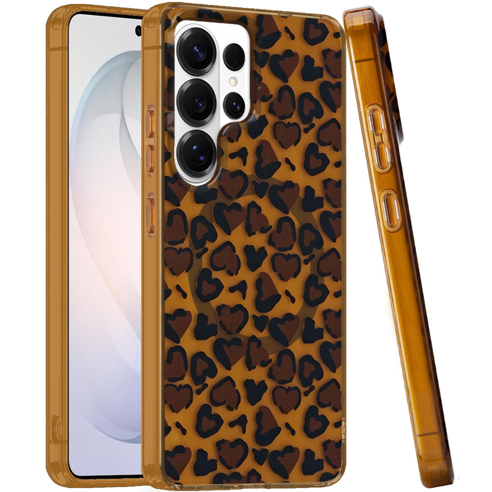 Phone Case for Samsung Galaxy S26 Ultra Stylish Design Shockproof Magnetic Magsafe Compatible TPU IMD Print Rugged Grip Drop Protection Slim Fashion Cover