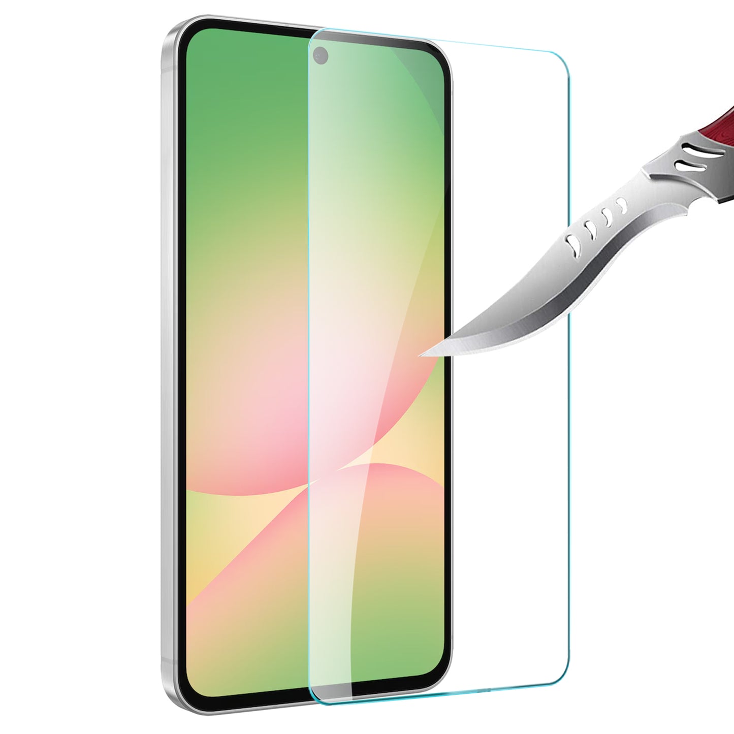For Samsung Galaxy A57 Screen Protector Tempered Glass Premium HD Clear, Case Friendly, 9H Hardness, 3D Touch Accuracy, Anti-Bubble Film Glass Protector Clear