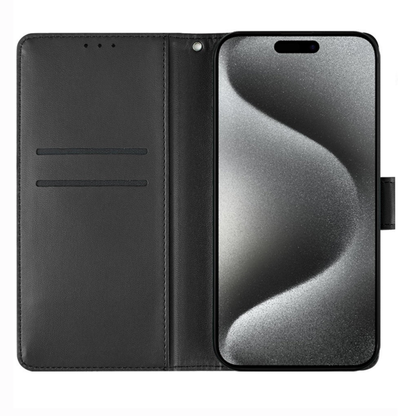 Phone Case for Samsung Galaxy S26 FE /Fan Edition Leather Wallet Folio Credit Card Holder with Magnetic Closure Wrist Strap Classic Flip Design Storage Slots Cover