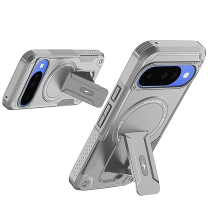 Phone Case for Google Pixel 11 /11 Pro Magnetic Kickstand Rugged Shockproof Armor Grip Anti Slip Heavy Duty Protective Matte Stand Hybrid Cover