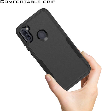 For Samsung Galaxy S25 Ultra Tough Hybrid Shockproof Silicone Rubber TPU + Hard PC Heavy Duty Three Layer Armor Protection Case Cover