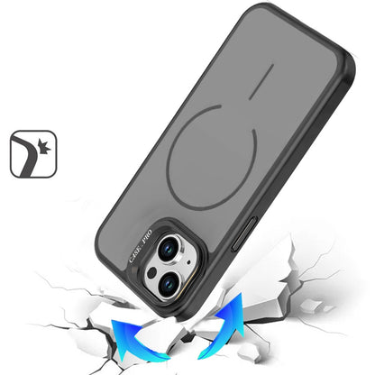 Phone Case for Apple iPhone 14/13 Magnetic Shockproof Hybrid Camera Stand Guard Anti Slip Rubber Durable Protective Matte Design Cover