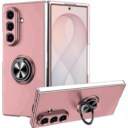 Phone Case for Samsung Galaxy Z Fold 8 Ultra Invisible Ring Stand Shockproof Anti Slip Durable Grip Protective Hybrid Slim Fit Magnetic Car Mount Holder Cover