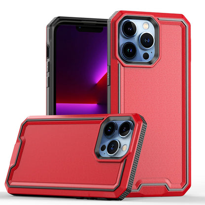 For Apple iPhone 16 (6.1") Modern Fused Hybrid Armor Hard PC TPU Rubber Slim Fit Shockproof Drop Protection Impact Case Cover