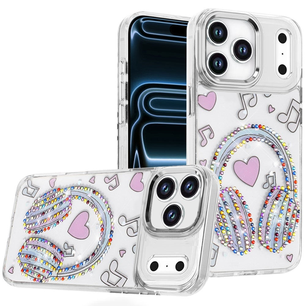 Phone Case for Apple iPhone 18 Pro Max Butterfly Resin Epoxy Diamond Bling Metal Edge Shockproof Hybrid Luxury Protective Durable Stylish Fashion Grip Cover Green