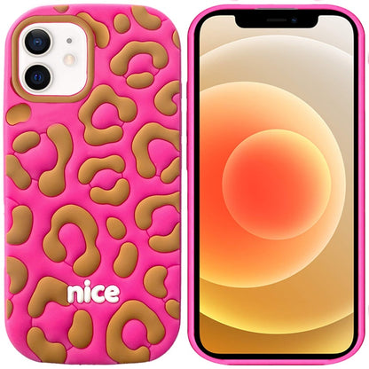 Phone Case for Apple iPhone 12 /12 Pro Fashionable Silicone Textured Decorative Design Pattern Protective Rubber TPU Hybrid Protection Cover