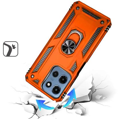 For Motorola Moto G Play 5G 2026 Hybrid Shockproof Durable 360 Degree Rotatable Ring Stand Holder Kickstand Fit Magnetic Car Mount Case Cover