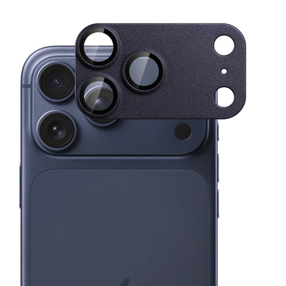 Camera Lens Protector for Apple iPhone 17 Pro Max (6.9") Camera Lens Protector Tempered Glass Metal Frame Scratch Resistant HD Clear Precision Fit