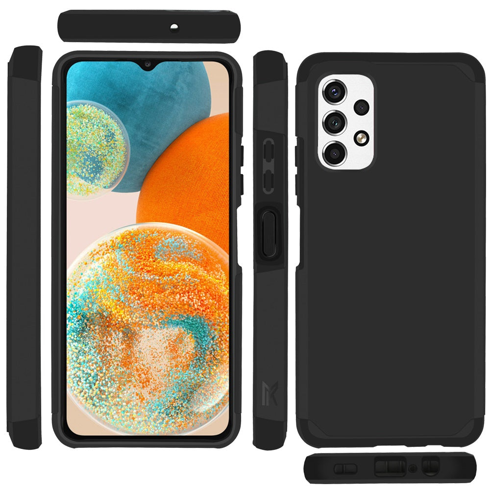 For Samsung Galaxy A23 5G Graphic Design Pattern Hard PC TPU Tough Strong Hybrid Shockproof Armor Frame  Phone Case Cover