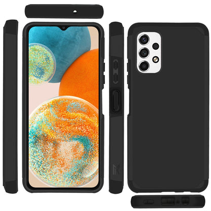 For Samsung Galaxy A23 5G Graphic Design Pattern Hard PC TPU Tough Strong Hybrid Shockproof Armor Frame  Phone Case Cover