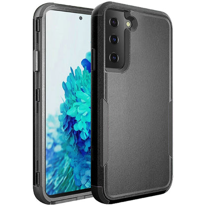 For Apple iPhone 14 (6.1") Hybrid Rugged Hard Shockproof Drop-Proof with 3 Layer Protection, Military Grade Heavy-Duty  Phone Case Cover