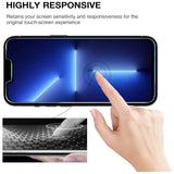 For Apple iPhone 13 Pro Max (6.7") Tempered Glass Screen Protector, Heavy Duty Anti-Scratch Anti-Bubble Tempered Glass Film 9H Hardness Clear Screen Protector