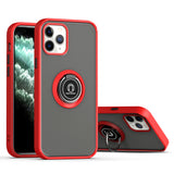 For Apple iPhone 13 /Pro Max Mini Hybrid Frosted Protector Magnetic Ring Holder Stand Kickstand Heavy Duty Rugged Bumper  Phone Case Cover