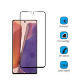 For Samsung Galaxy A13 5G Full-Coverage Tempered Glass Screen Protector [2.5D Round Edge] Tempered Glass Film 0.25mm Full Cover Clear Black Screen Protector