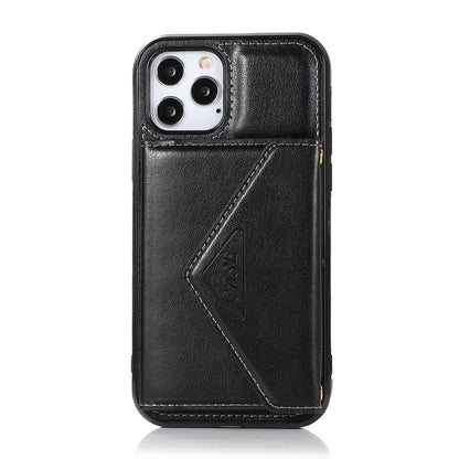 For Apple iPhone 13 Pro Max (6.7") Wallet Case Credit Card ID Holder Lanyard Detachable Neck Strap Flip Slim PU Leather  Phone Case Cover
