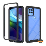 For Motorola Moto G Stylus 5G 2021 Full Body Armor Slim Hybrid Double Layer Hard PC + TPU Transparent Back Rugged Shockproof  Phone Case Cover