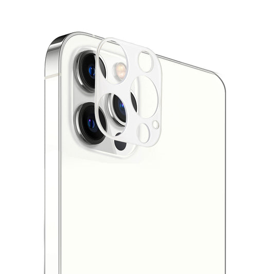 For Apple iPhone 14 Pro Max (6.7") Camera Lens Protector Back Tempered Glass Camera [9H Clear Glass] [Case Friendly] White Screen Protector