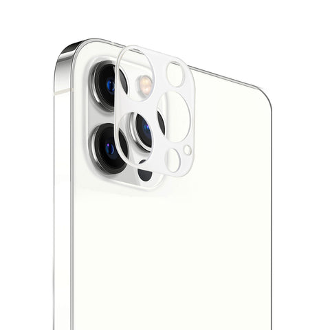 For Apple iPhone 14 Pro (6.1") Camera Lens Protector Back Tempered Glass Camera [9H Clear Glass] [Case Friendly] White Screen Protector