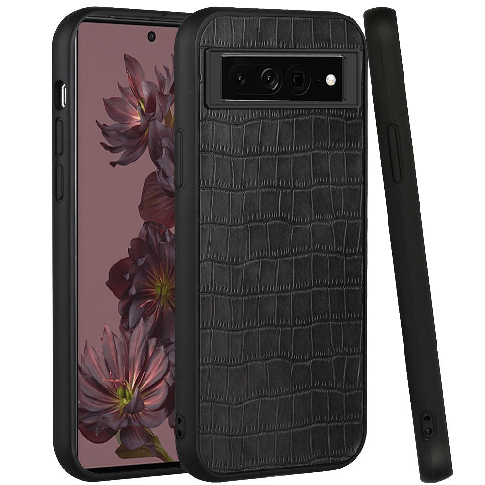 For Apple iPhone XR Ultra Slim Thin PU Leather Crocodile Design Flip Snap On Hybrid Shockproof TPU PC Hard Shell Durable  Phone Case Cover