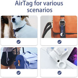 For Airtag Loop Compatible with Apple Airtags Hanging Buckle Keychain Hook Loop Anti Lost Finder Soft Silicone Anti Scratch Lightweight  Phone Case Cover