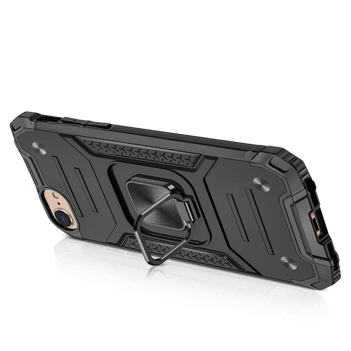 For Apple iPhone 14 /Plus Pro Max Hybrid Ring Kickstand for Magnetic Car Mount Rugged Slim Heavy Duty Shockproof  Phone Case Cover