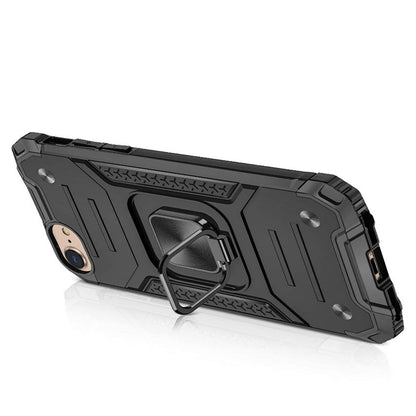 For Apple iPhone 14 /Plus Pro Max Hybrid Ring Kickstand for Magnetic Car Mount Rugged Slim Heavy Duty Shockproof  Phone Case Cover