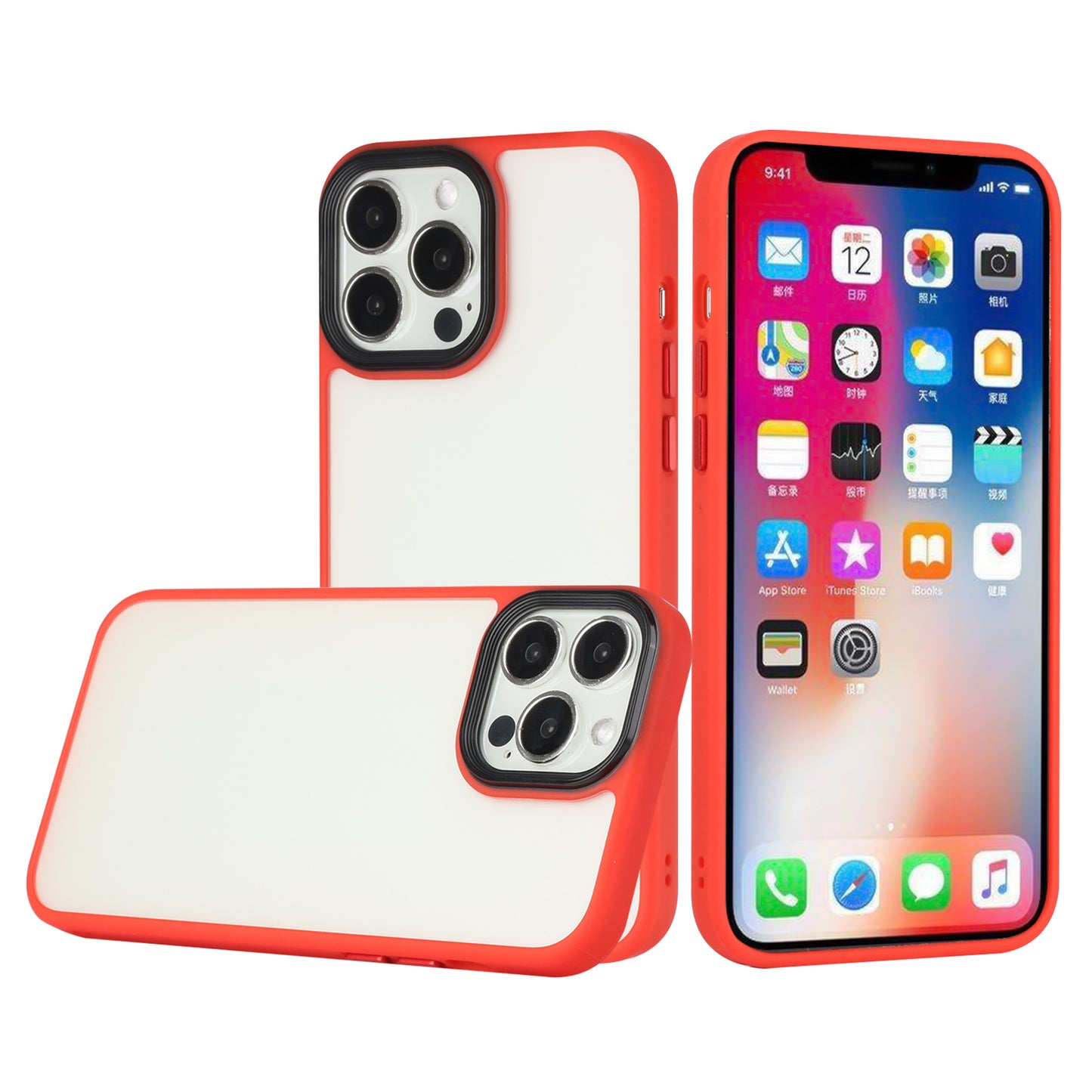 For Motorola Moto G 5G 2023 Transparent Back Hybrid Shockproof Protection Color TPU Frame Hard PC Gummy Slim Fit  Phone Case Cover