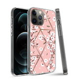 For Samsung Galaxy A33 5G Fashion Art Floral IMD Design Beautiful Flower Pattern Hybrid Protective Hard Rubber TPU Slim  Phone Case Cover