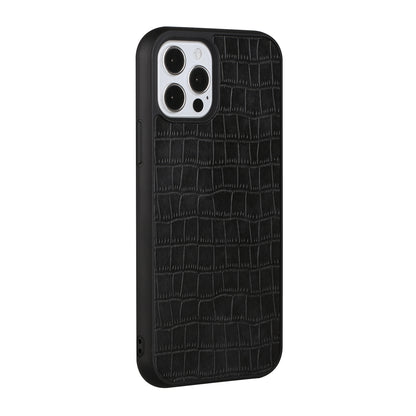 For Apple iPhone XR Ultra Slim Thin PU Leather Crocodile Design Flip Snap On Hybrid Shockproof TPU PC Hard Shell Durable  Phone Case Cover