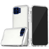 For Samsung Galaxy Note 8 Colored Shockproof Transparent Hard PC + Rubber TPU Hybrid Bumper Shell Thin Slim Protective Clear Phone Case Cover