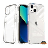 For Cricket Dream 5G Transparent Hybrid Gummy Acrylic Hard PC Back Shell and TPU Slim fit Shockproof Bumper Protective Clear Phone Case Cover